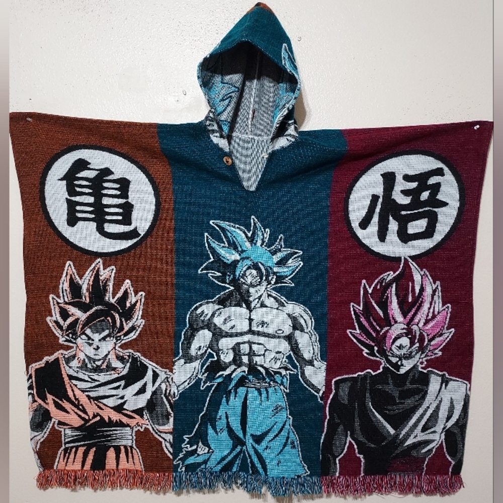 Dragon Ball Z Hooded Poncho